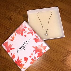 Magnolia REAL Sterling Silver Pearl Necklace.